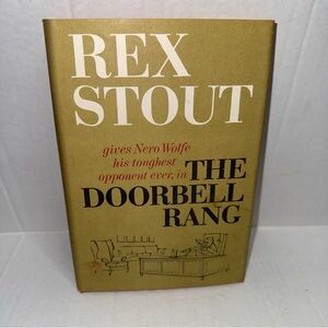 The Doorbell Rang by Rex Stout book Nero Wolf book, Vintage 1965 BCE, 1st Editon